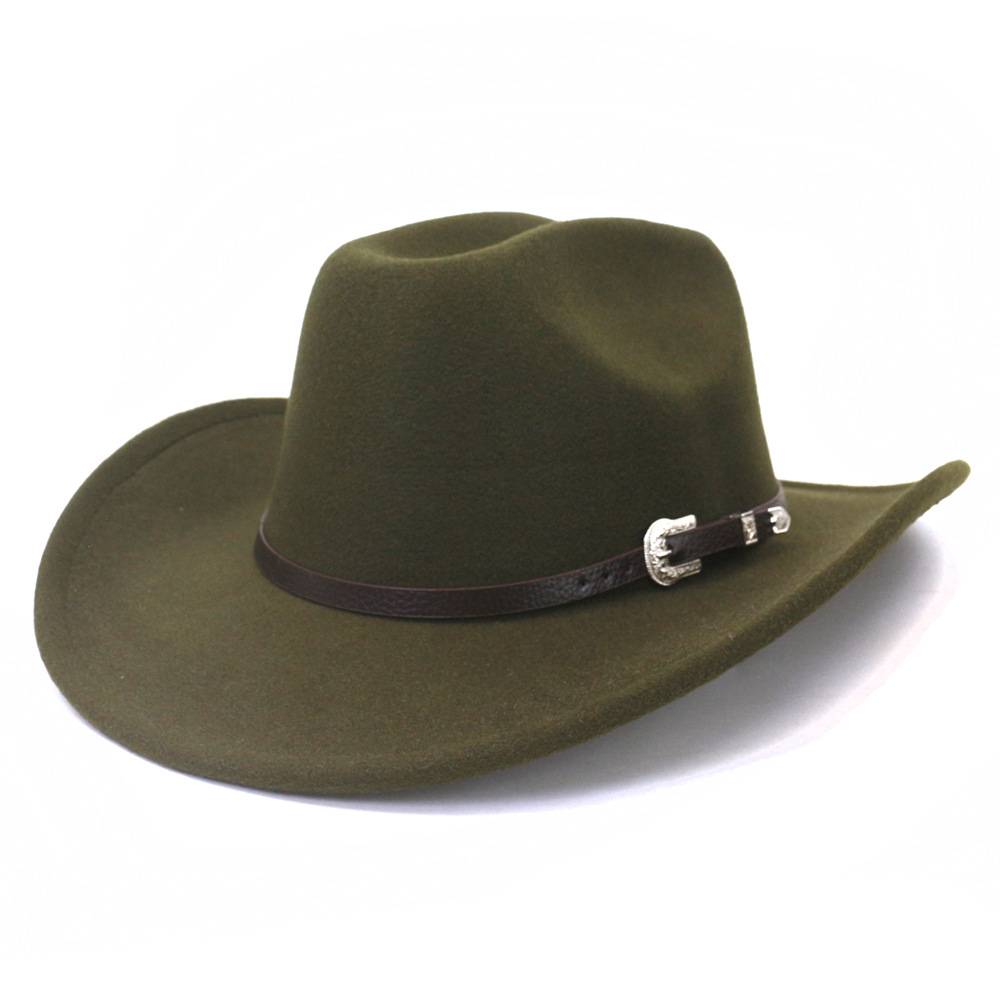 Men WOMEN WESTRN COWBOY FEDORA JAZZ HAT Western denim hair hats