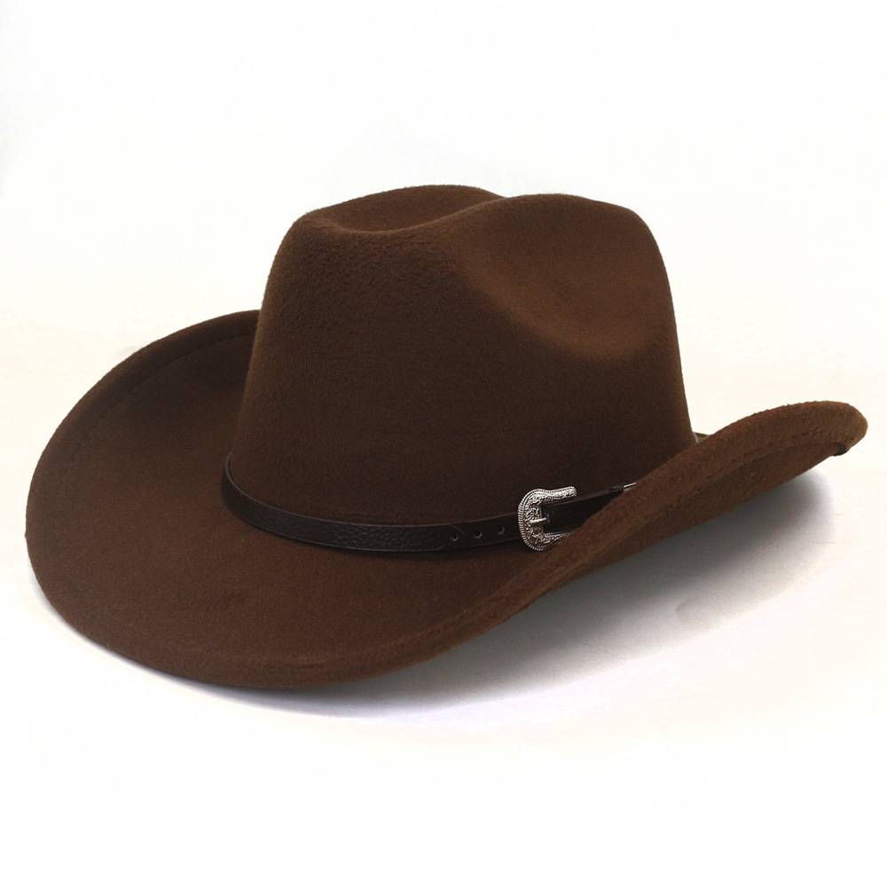 Men WOMEN WESTRN COWBOY FEDORA JAZZ HAT Western denim hair hats