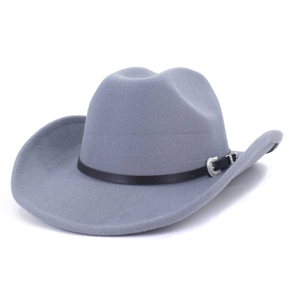 Men WOMEN WESTRN COWBOY FEDORA JAZZ HAT Western denim hair hats