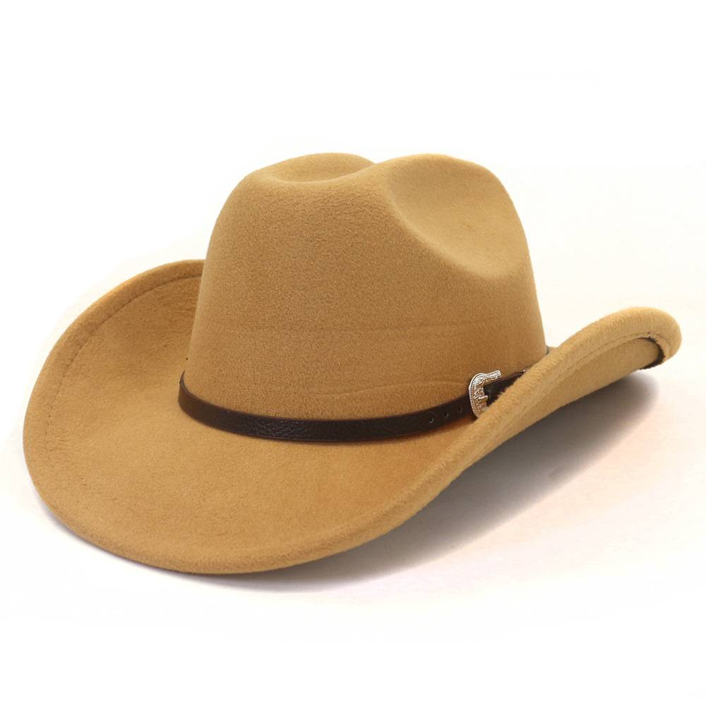 Men WOMEN WESTRN COWBOY FEDORA JAZZ HAT Western denim hair hats