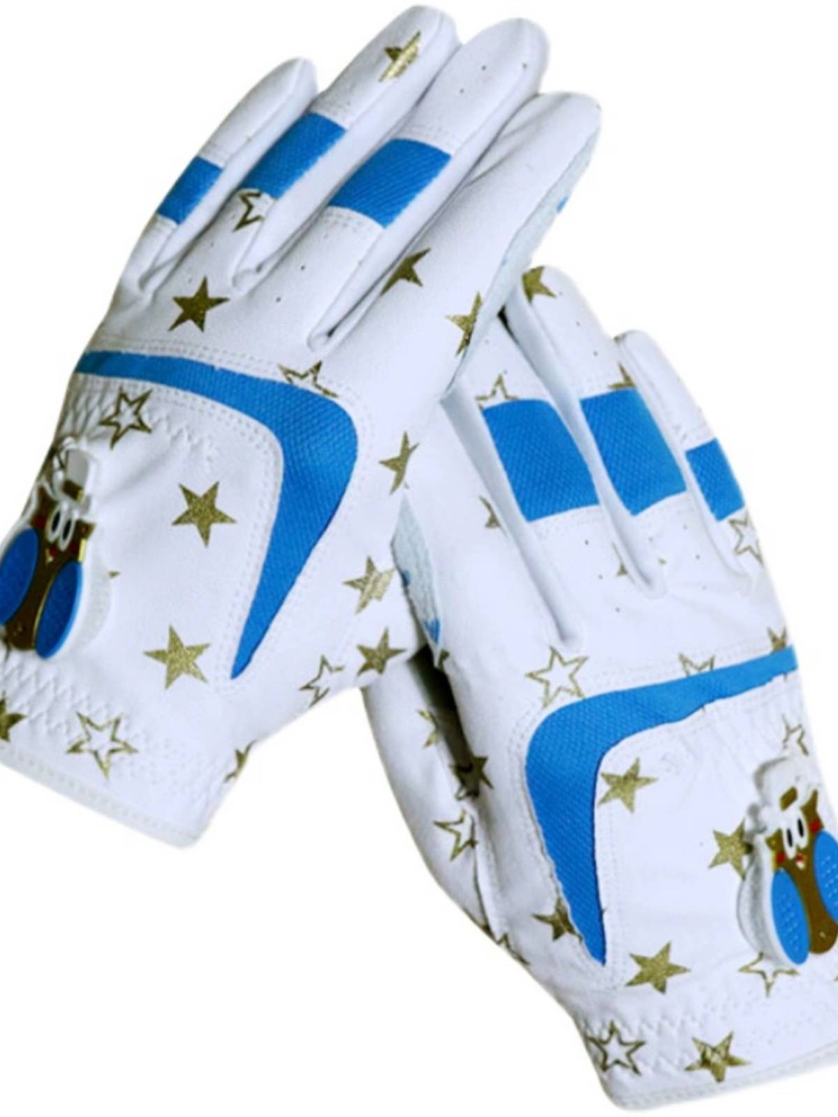 Children's Equestrian gloves Four Seasons Four -Seasonal Anti -Schiping Silicon Globe Equipment Equipment Modeling Men and Girls Cycling Gloves