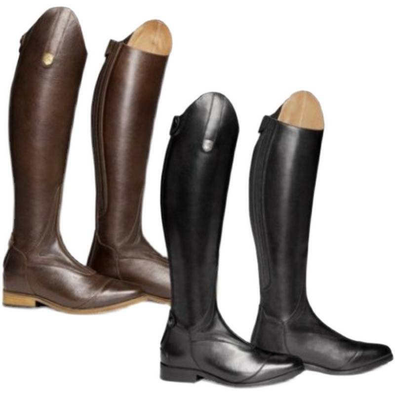 New European and American fashion low -heeled high -heeled stage outdoor performance equestrian boots Knight boots fashion versatile neutral boots