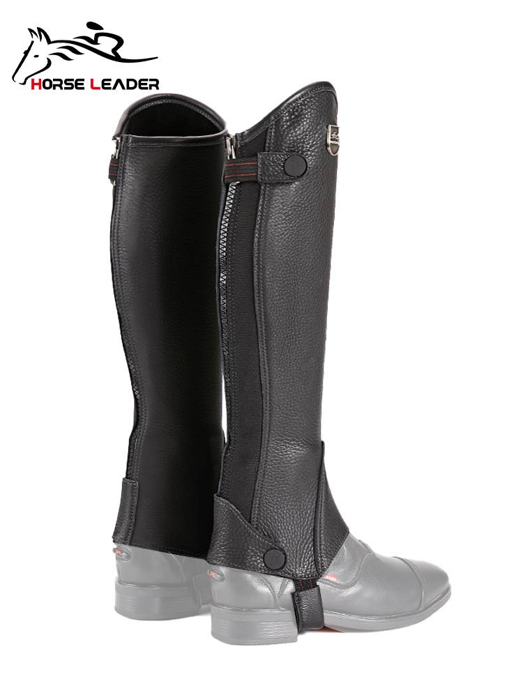 HorseLeader Equestrian Legs Equestrian Equestrian Equestnically Pacific Adult Men and Women's Leather Knight Protect