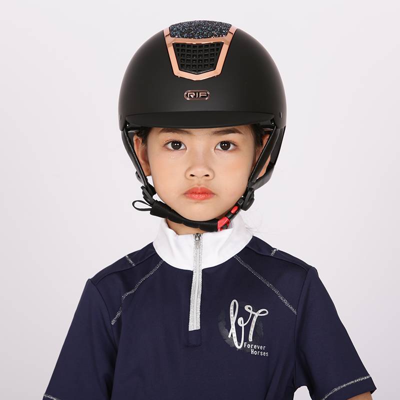 RIF Equestrian helmet riding helmet, fashion equestrian barrier helmet, big hat, big brim helmet EU security certification