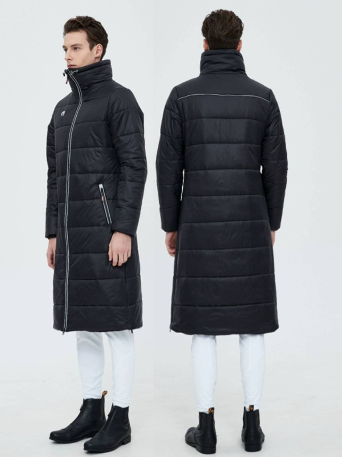 Winter equestrian warm cotton jackets men's and women's knight clothes riding training equestrian equipment riding clothes