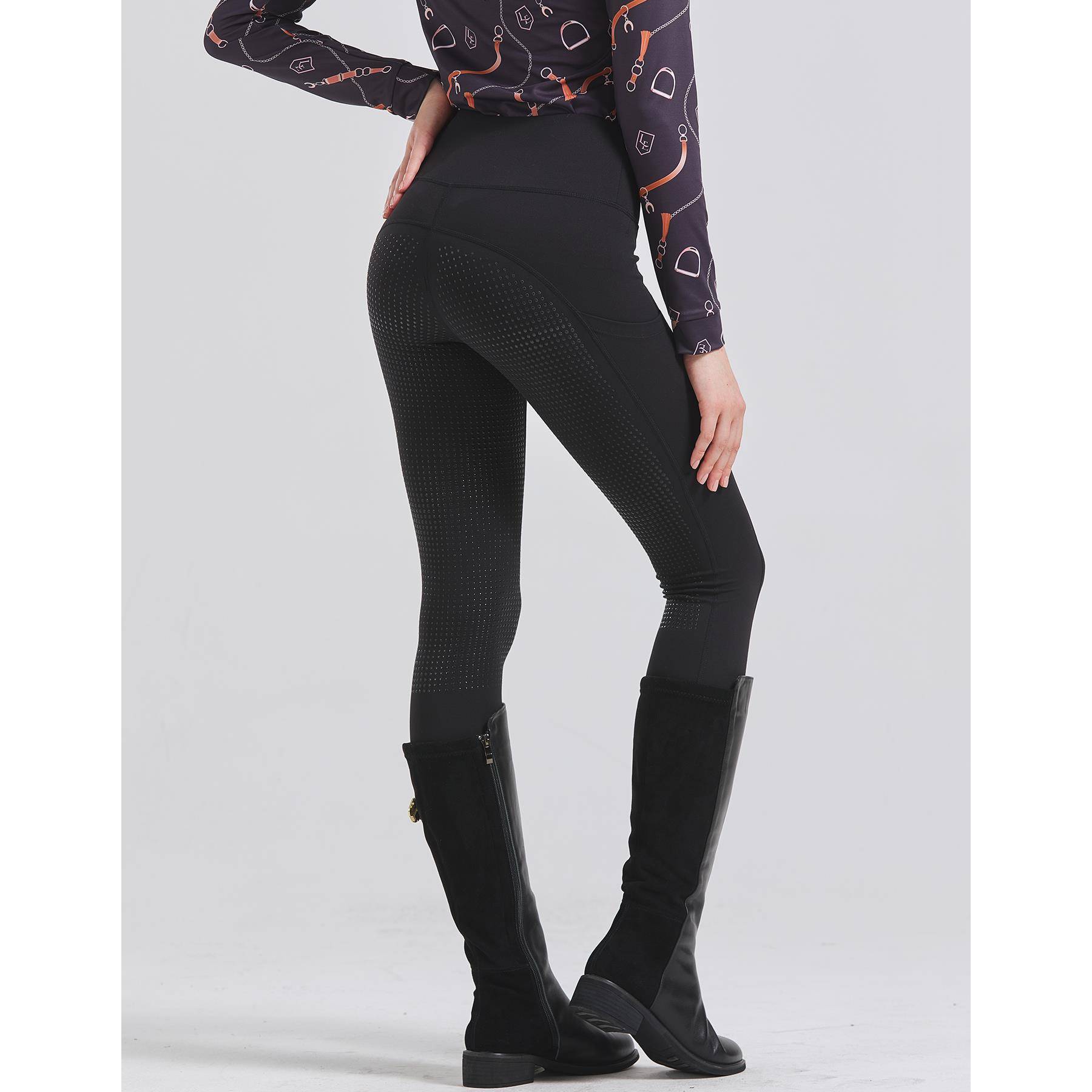 Silicone non -slip equestrian pants 202 new slim -fitting wear -resistant riding pants autumn winter equestrian clothing knight equipment