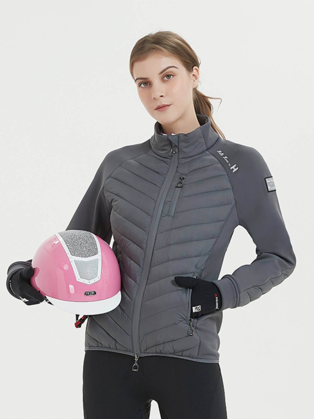 RIF Equestrian helmet disorder riding helmet helmet Children and female knight helmets breathable safety knight equipment equestrian cap