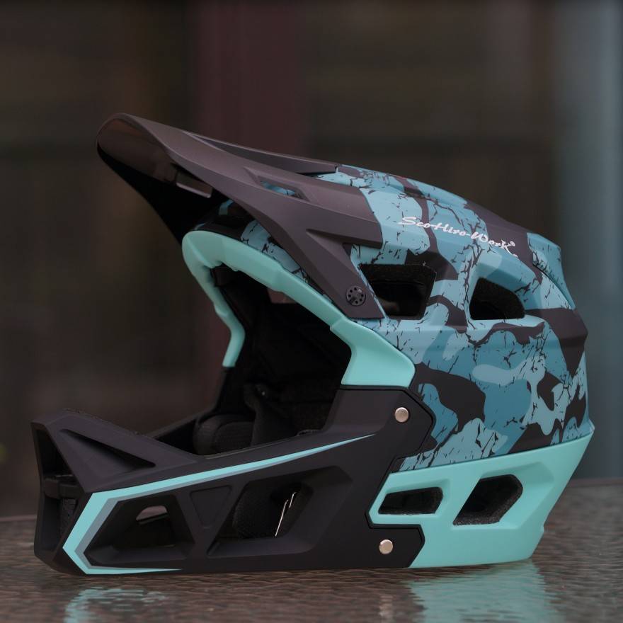 Scorpio Mountain Bicycles Bicycles Full Helmet Ride Helmet Cross -country Forest Travel Children and Women DH Speed ​​Light Bee AM