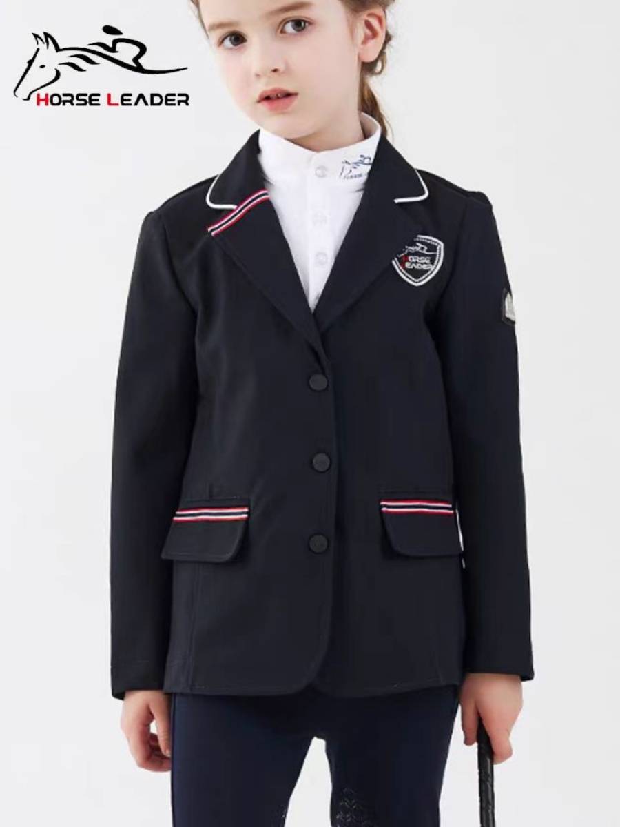 HorseLeader Children's Equestrian Suit Riding Malaysian Cavaliers Competition Children's Horse Equestnically Clothing