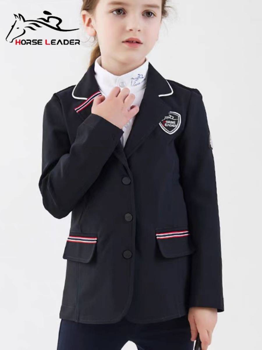 HorseLeader Children's Equestrian Suit Riding Malaysian Cavaliers Competition Children's Horse Equestnically Clothing