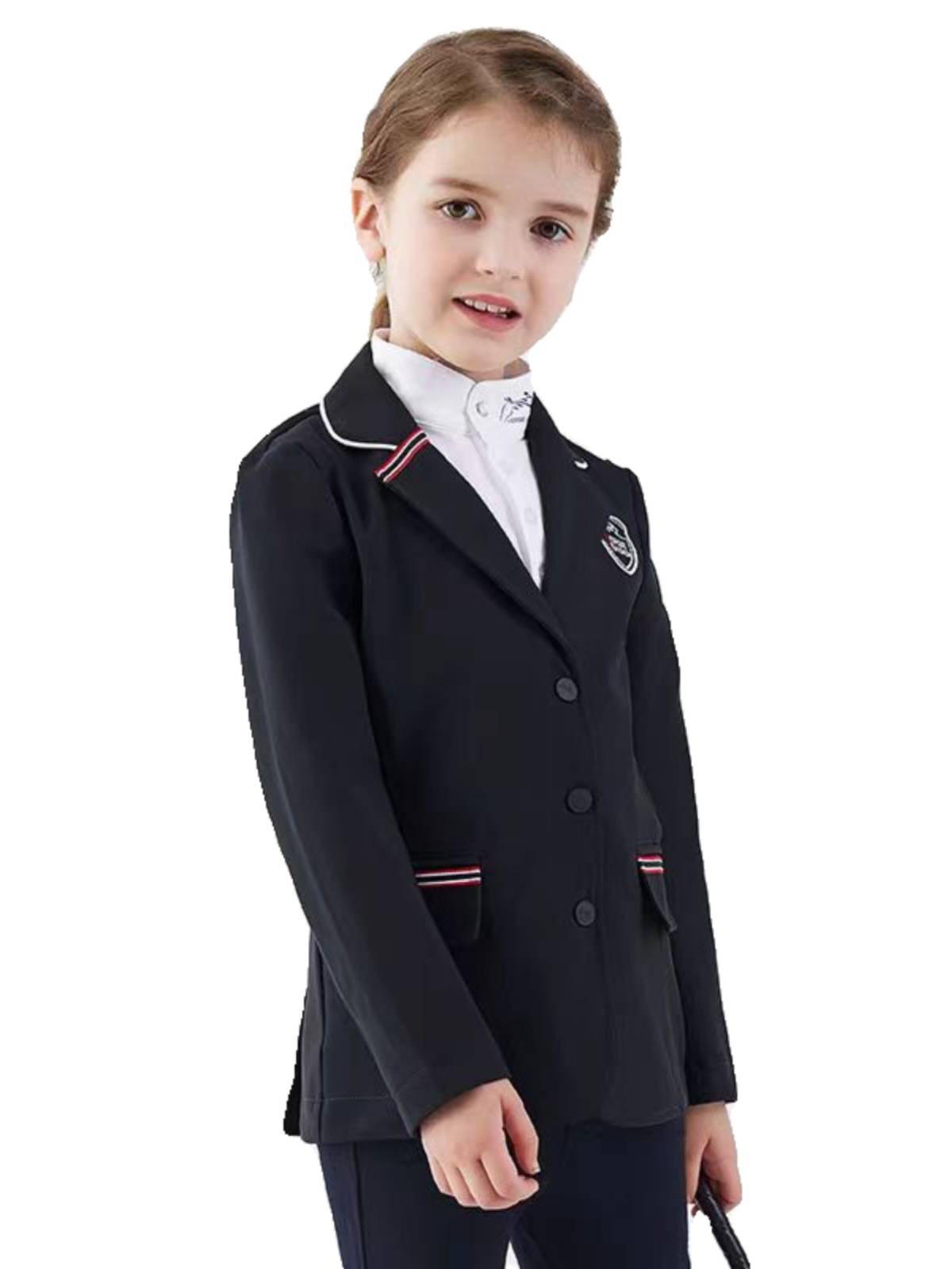 HorseLeader Children's Equestrian Suit Riding Malaysian Cavaliers Competition Children's Horse Equestnically Clothing