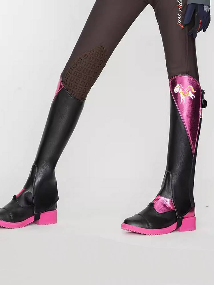 Children's Equestrian Horse Boots Riding Boots Equestrian Boots Riding Horse Boot Boot Boot Boot Boot Boot Boots Knight Equipment Durable and breathable