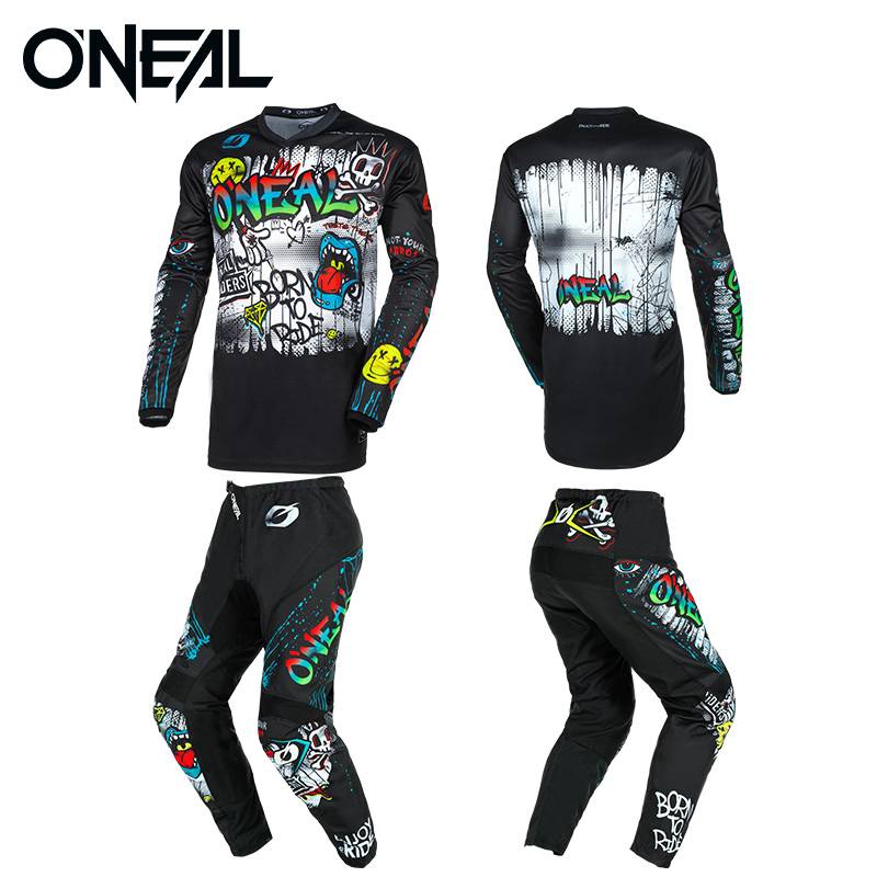 23 U.S. OneAL off -road motorcycle cycling suit children's men's and women's racing clothes venue tension clothes
