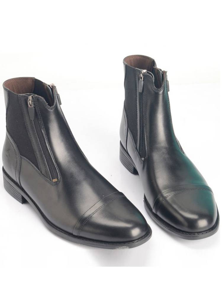 Horse boots, male and female, short-skin, short-chained, blue-chained knights, pairs of classic rubber-floor air-gas boots, horse-riding gear