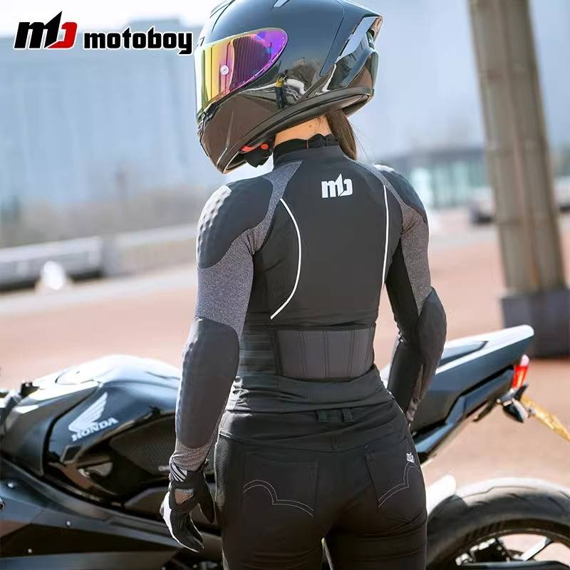 Motoboy motorcycle armor coat riding service men and women summer net eye breathable anti -fall soft armor racing uniforms