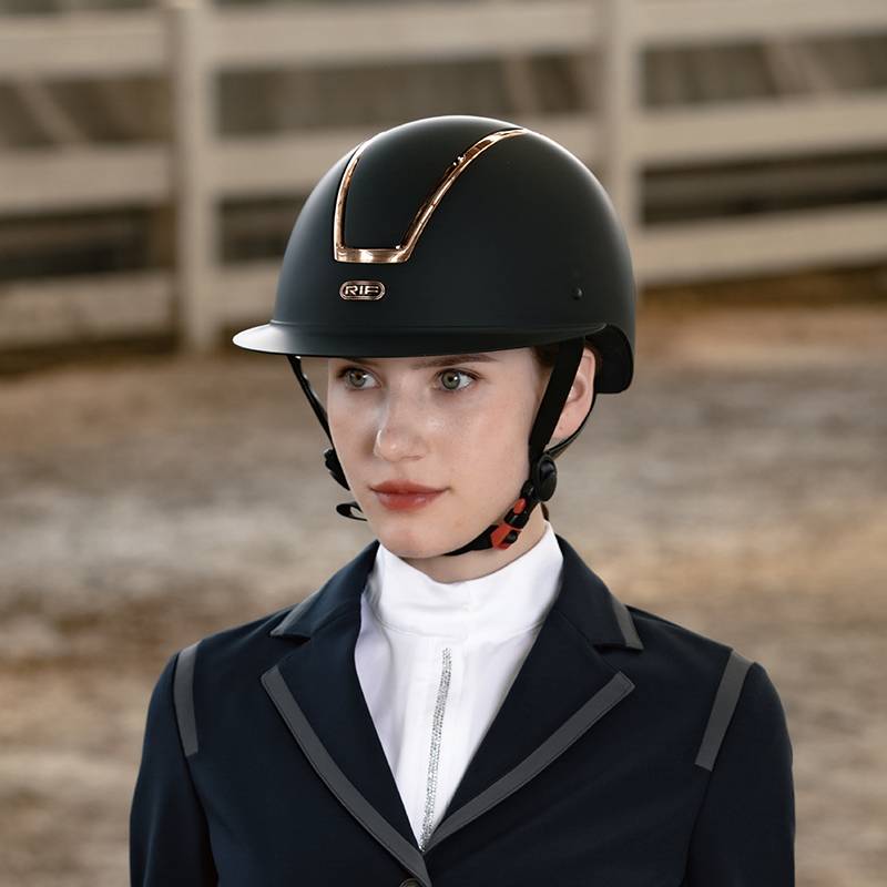 RIF Equestrian helmet Cavaliers Hat Horse Horse Equipment Adjustable Horse Riding helmet EU security certification