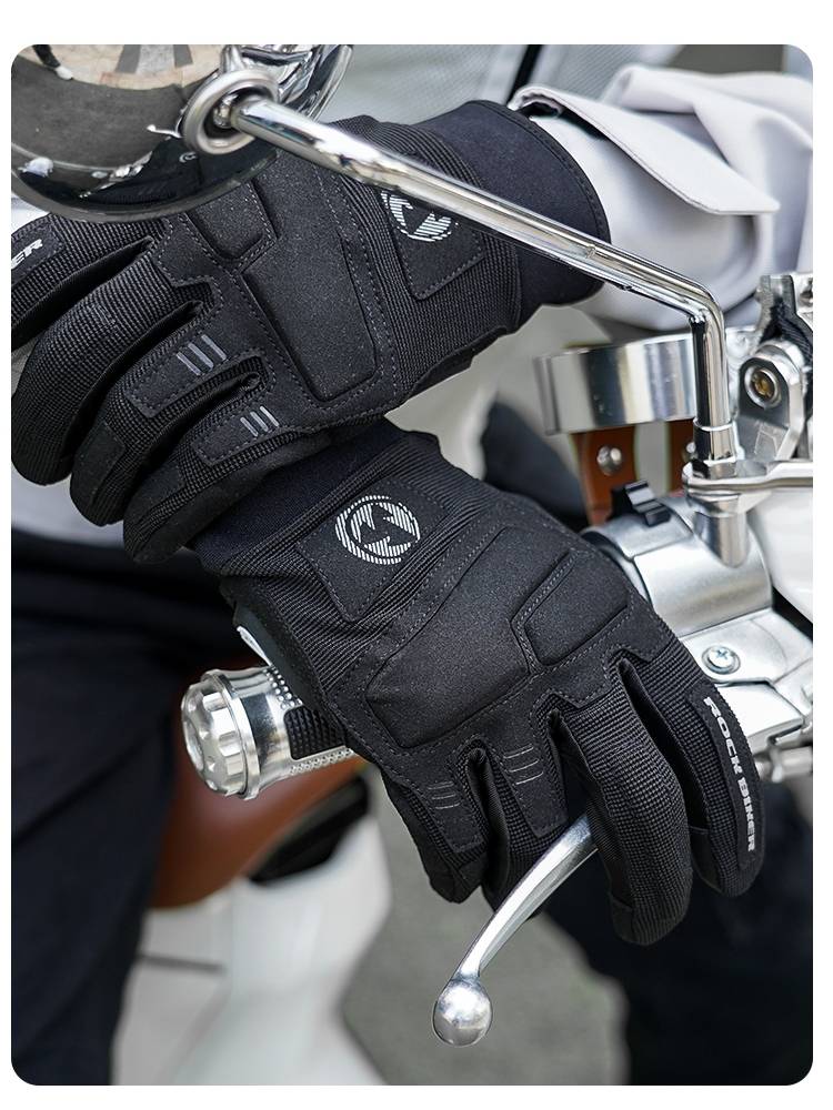 Hard Euctor Knight Motorcycle Gloves Summer Touch Screen locomotive Anti -Falling Ride Men and Women's Patients and Comfortable Retro Harley