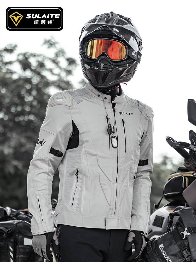Motorcycle riding clothes Summer net Eyes, men and women, fell and breathable locomotive, knight clothes jacket racing off -road equipment