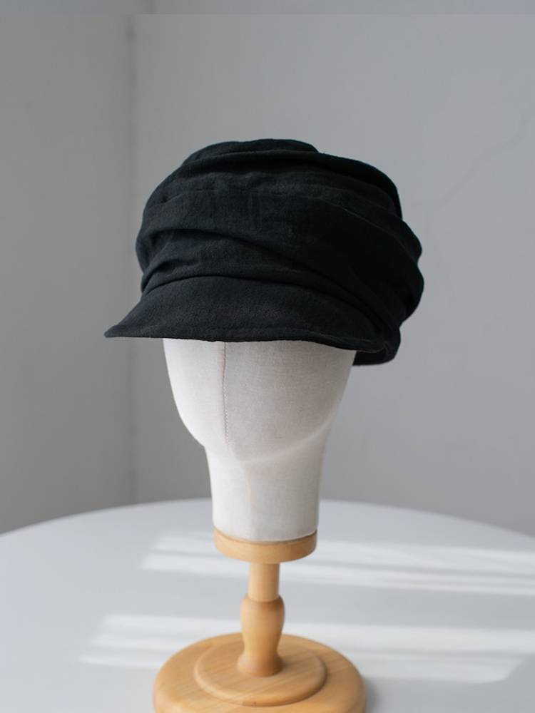 klousy linsee hats, light and breathable, handsome newspaper hats custom large head around spring and summer hat men and women