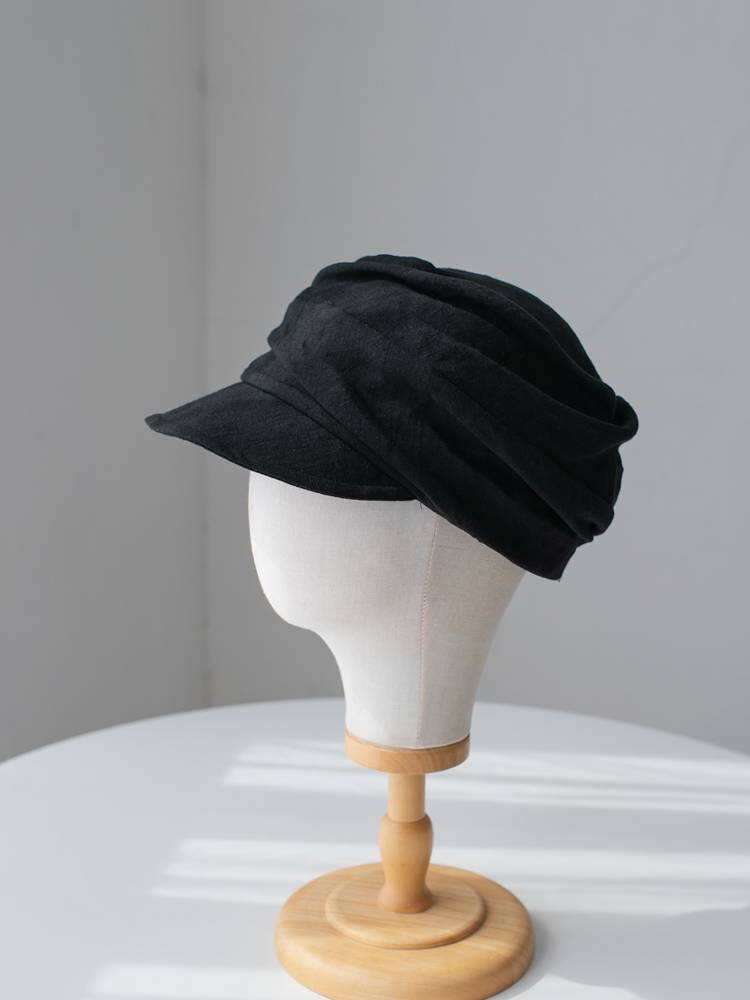 klousy linsee hats, light and breathable, handsome newspaper hats custom large head around spring and summer hat men and women