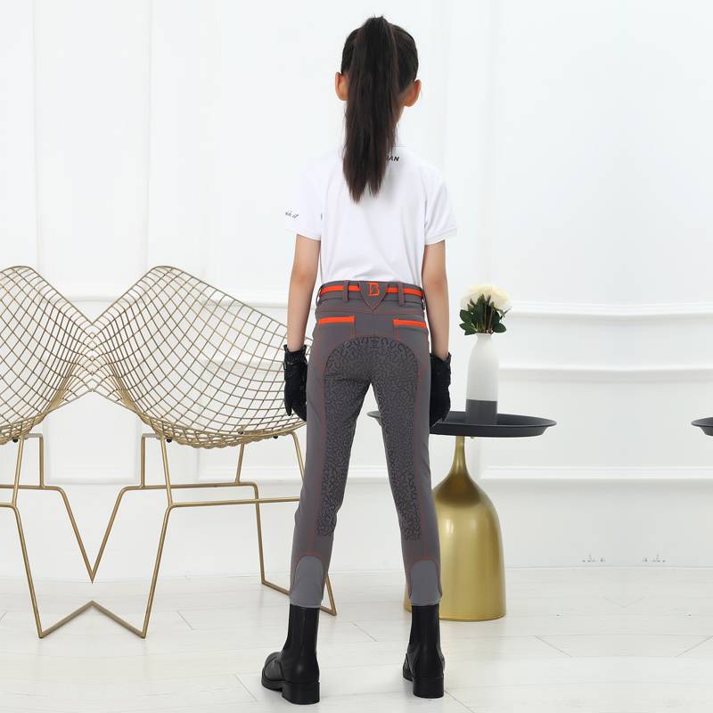 Air-breathing children's horsepants, male and female. Silicon-silk-protected horsepricks