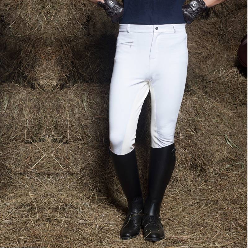 Eight -foot dragon spring and autumn horse pants white horse -riding pants ride riding equipment equestrian horse pants horses