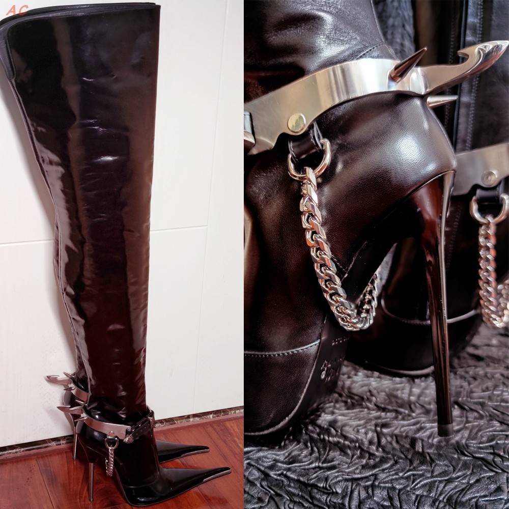 Horses with stainless steel shoes and boots and horse grafts on horse boots and horse boots