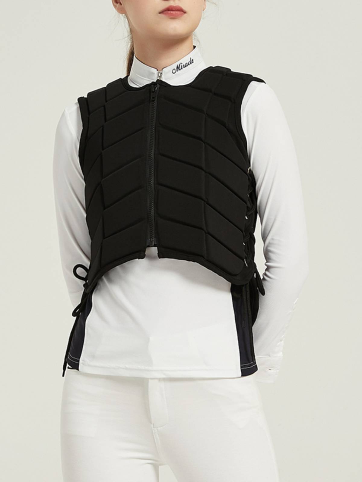 Horse armored horseback vests for boys and girls with horseback equipment and horse-default protection vests