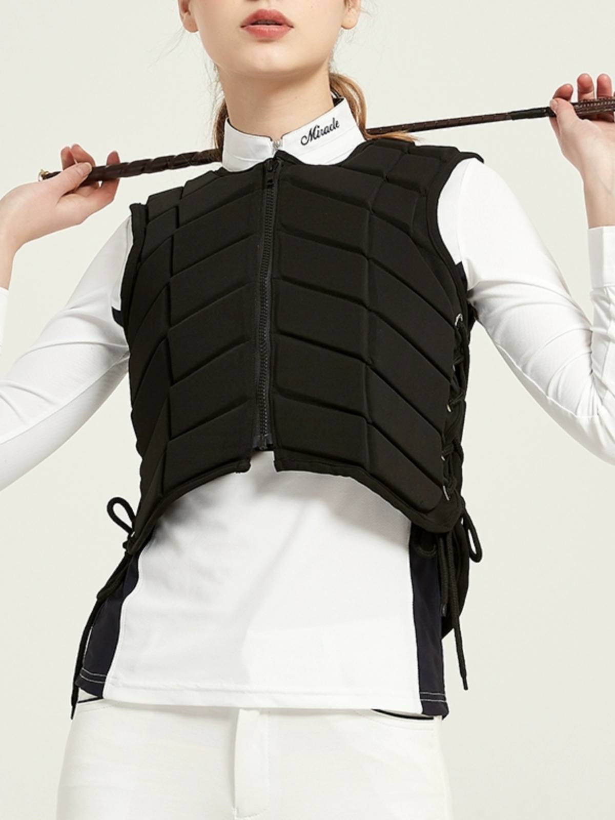 Horse armored horseback vests for boys and girls with horseback equipment and horse-default protection vests