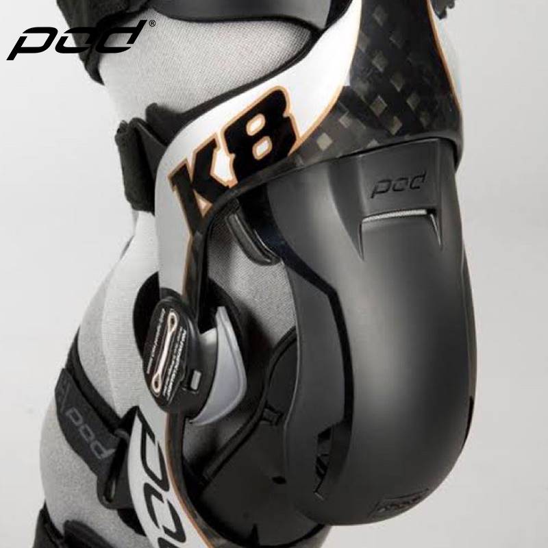 POD carbon fiber maintenance knee motorcycle riding protective geographical prevention and falling legs off -road competition protection equipment K4K8