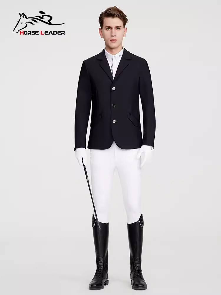 HorseLeader Equestrian Clothing Adult Knight Server Men's Grade Competition Obstacles Pattois Equestrian Riding Clothing