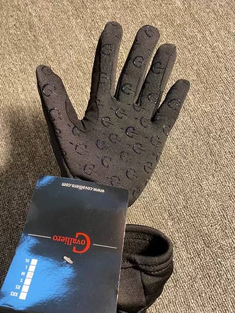 Men and women's same velvet glove equestrian gloves plus velvete gloves SML riding equipment men's choice L code