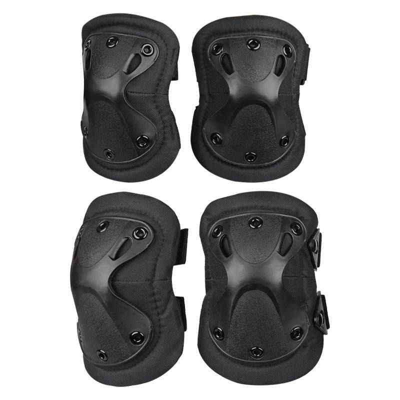 Tactical knee pad elbow cycling motion camouflage protective motorcycle King Kong black eagle outdoor CS equipment training