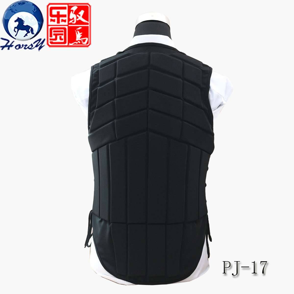 Horse armour protection vests for boys and girls and knights with horsecraft equipment