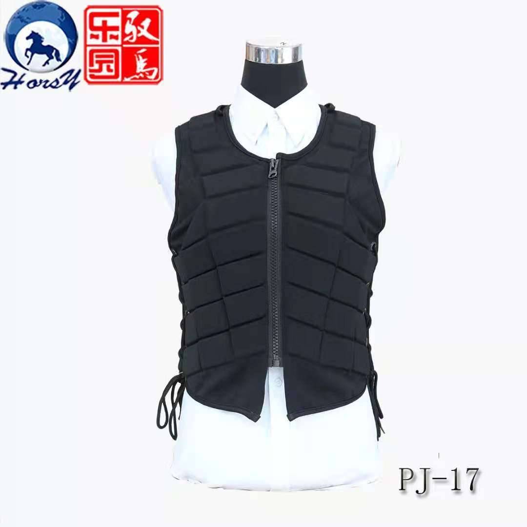Horse armour protection vests for boys and girls and knights with horsecraft equipment