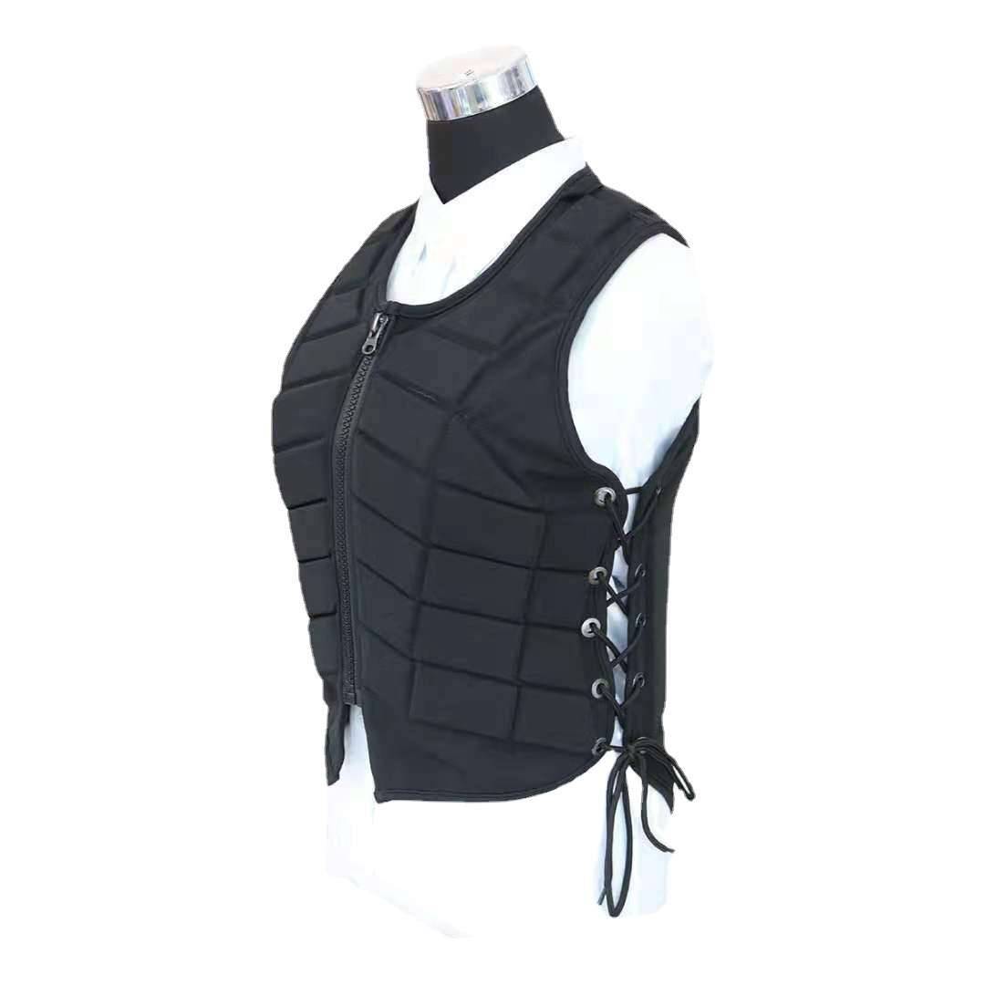 Horse armour protection vests for boys and girls and knights with horsecraft equipment