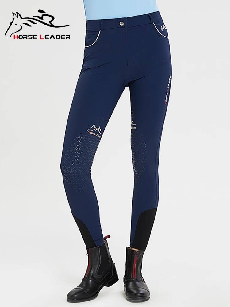 HorseLeader Equestrian Equipment Equestrian Horse Pants Female Summer Ultra -thin Silicone Anti -Sluting Knight Horse Pants