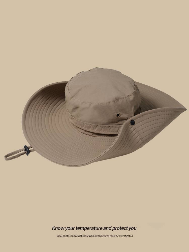 The Western Cowboy's Out-of-the-Wide Mountain Hat Man's Summer Sunslided Sunshine Covering Fishman's Desert