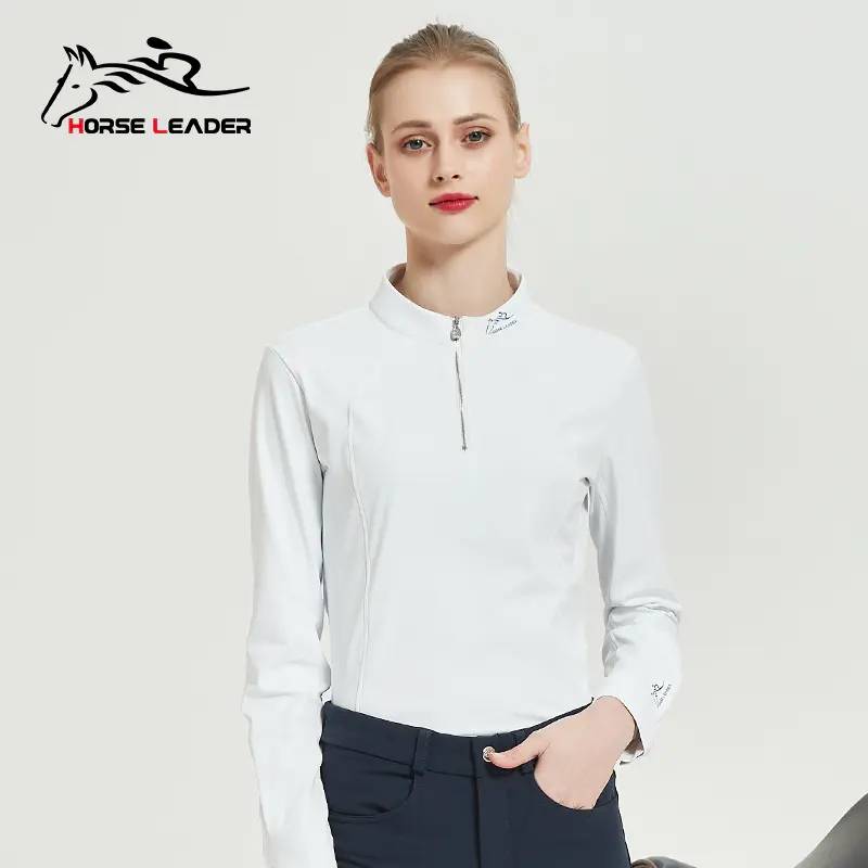 HORSES WITH T-SHIRTS FOR LONG-SLEEVED WOMEN