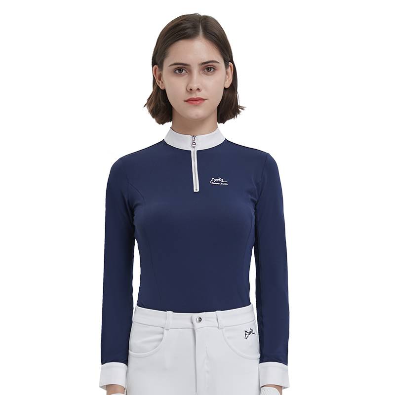 HL summer thin equestrian T -shirt horse riding equipment comfortable and breathable, thin, prevent outer long -sleeved female horse racing clothing