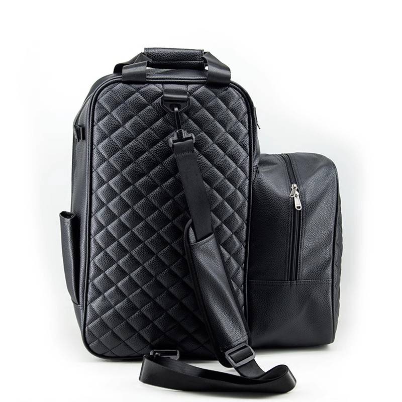 Horseback packs with a large waterproof adult boot bag