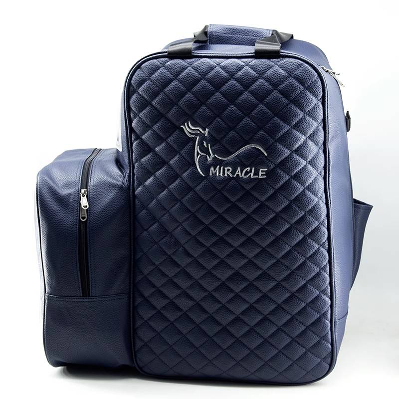 Horseback packs with a large waterproof adult boot bag