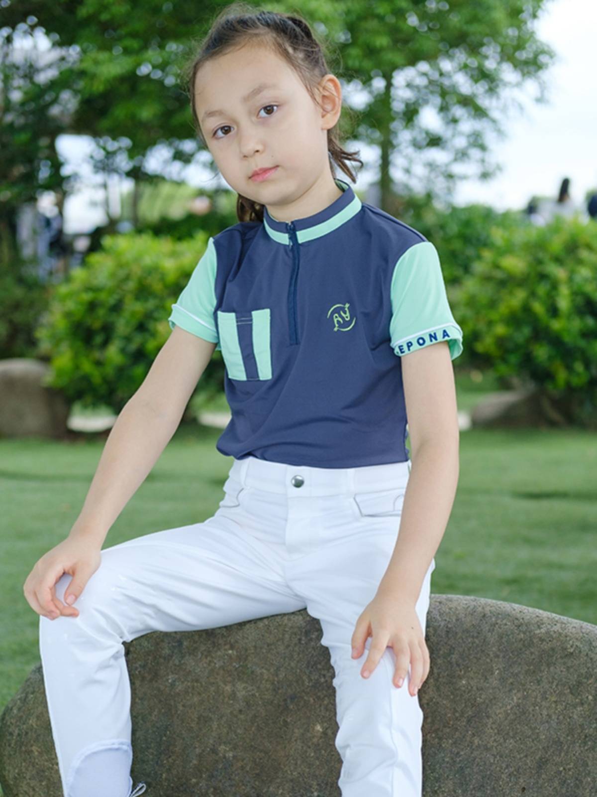 EPONA Children's Horse Pants Summer Bad Arastone Equestrian Sports Clothing Anti -Slide -resistant Knight Equipment