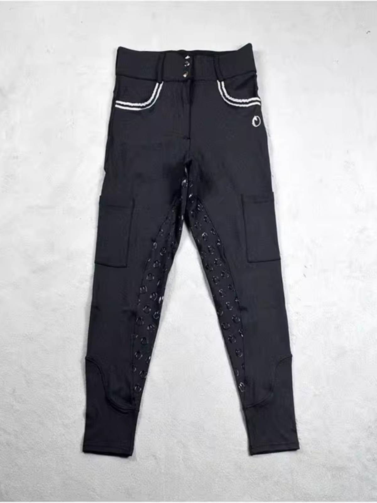 Ladies riding pants equestrian equipment tight trousers pants pocket silicone non -slip Equestrian