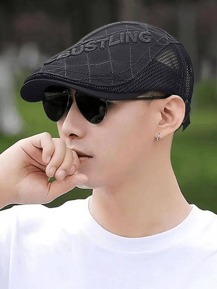 Men and Women's Breda Hat Muslie Caps Traveling Outdoor Internet Cooker Tide Casual Hat Male Young Moving Moving Hat Hollow