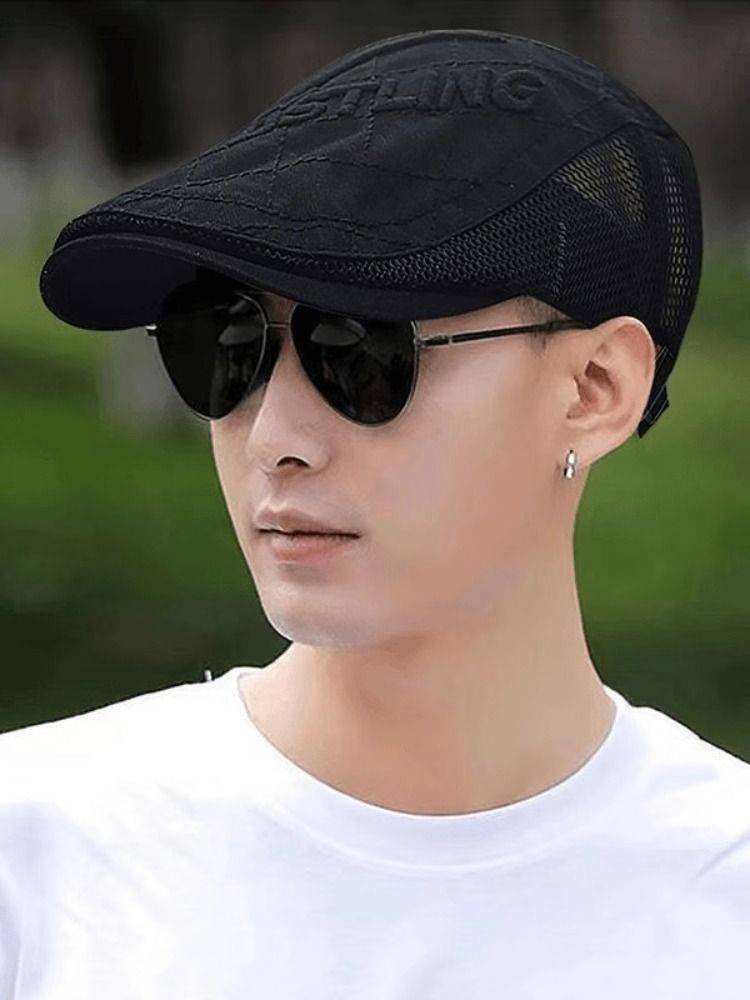 Men and Women's Breda Hat Muslie Caps Traveling Outdoor Internet Cooker Tide Casual Hat Male Young Moving Moving Hat Hollow