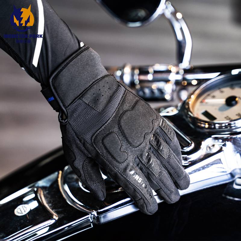 Monster Park Motorcycle Gloves Touch Screen Breath Men and Women Cavaliers Locomotive Falling Ride Gloves Four Seasons