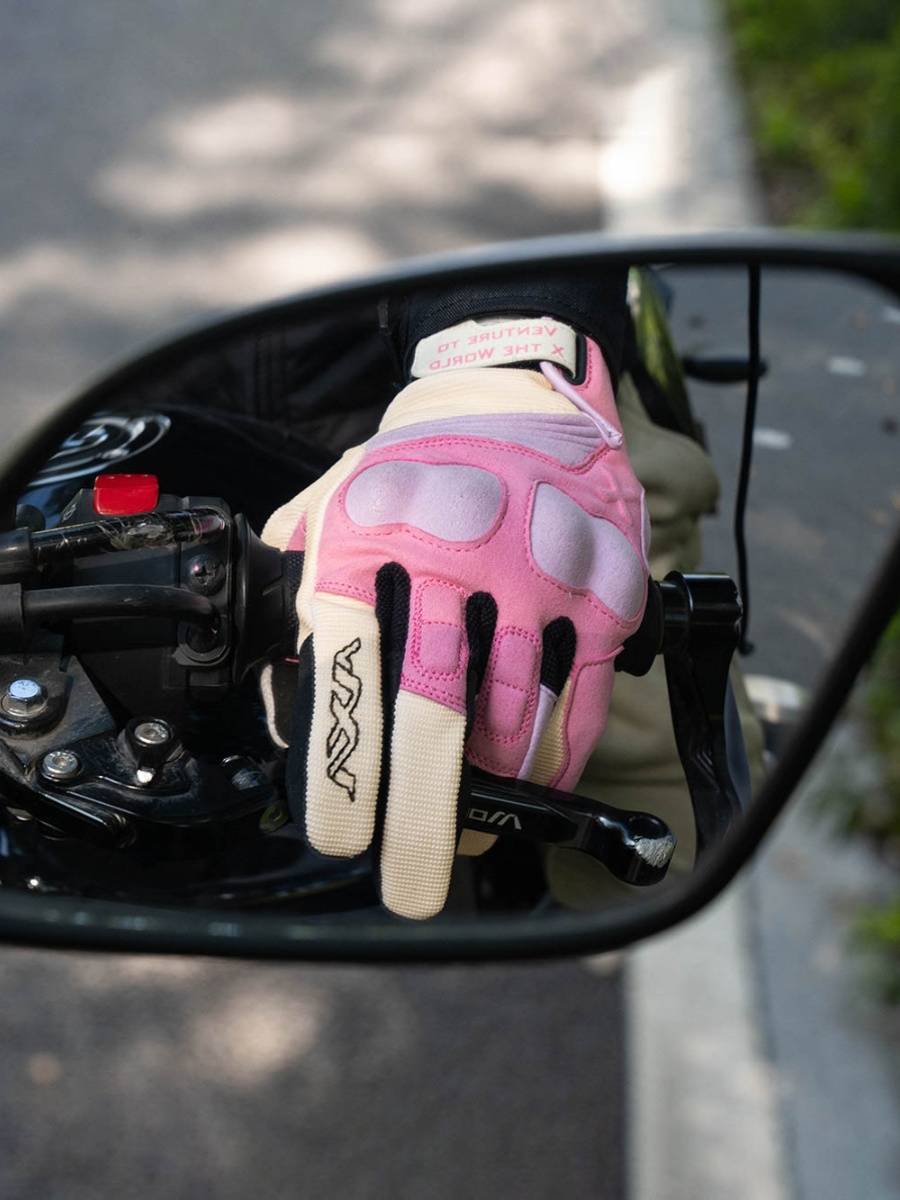 VXW retro motorcycle gloves women's touch screen sensitive wear resistance female riding special anti -falling locomotive gloves spring and summer