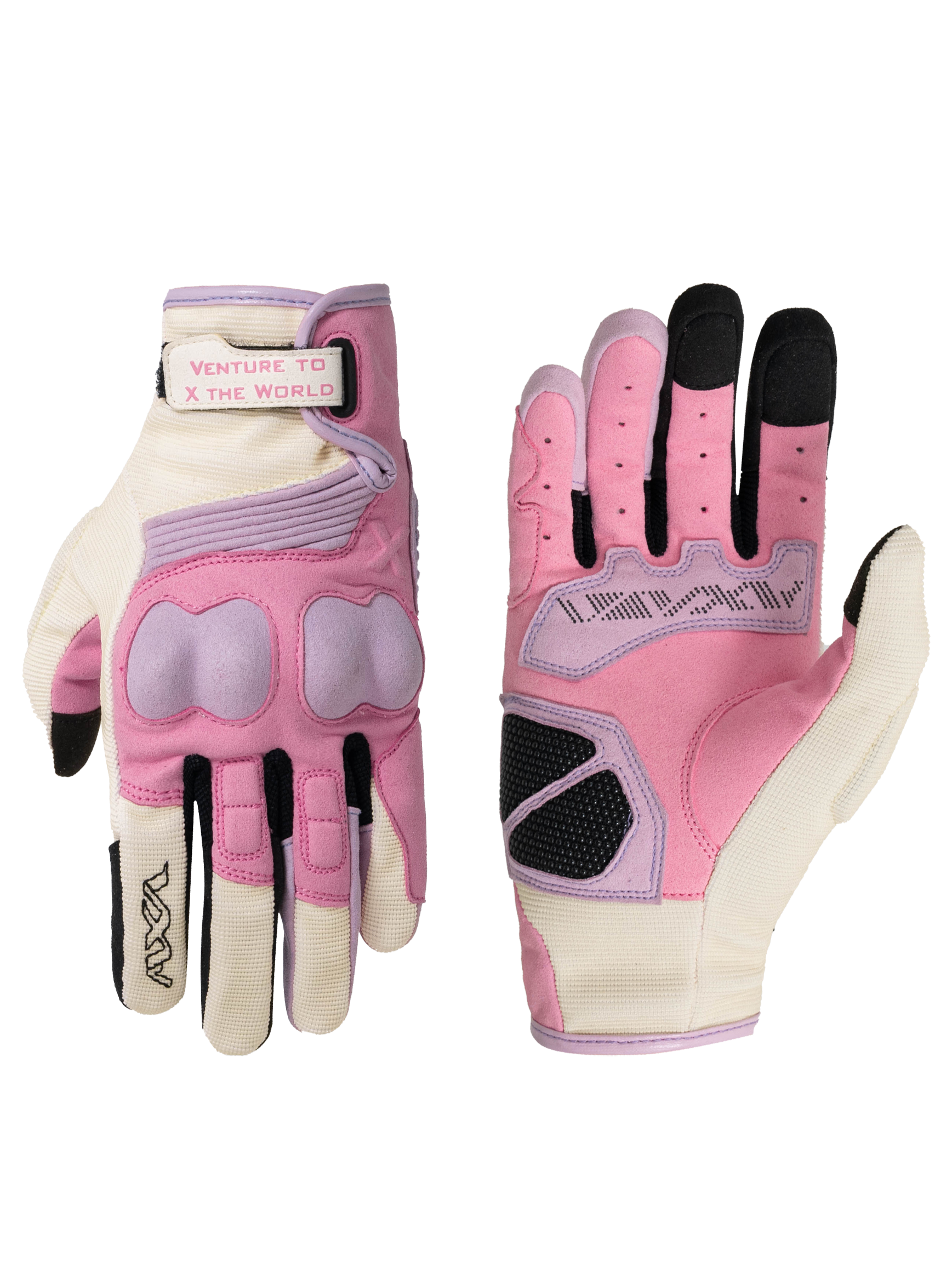 VXW retro motorcycle gloves women's touch screen sensitive wear resistance female riding special anti -falling locomotive gloves spring and summer