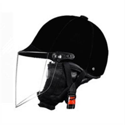 Horse helmet knight hat, non-electric car bottle helmet, male and female